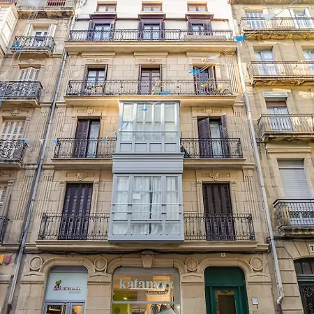 “the Palms” New, Ac, Terrace, Calm Near Old Town San Sebastián