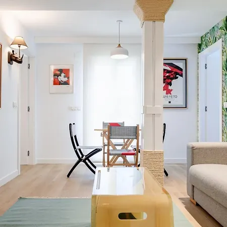 “the Palms” New, Ac, Terrace, Calm Near Old Town * San Sebastián