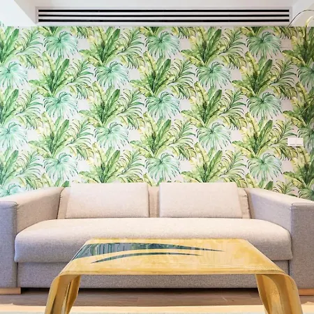 Apartman “the Palms” New, Ac, Terrace, Calm Near Old Town San Sebastián