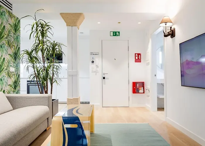 “the Palms” New, Ac, Terrace, Calm Near Old Town Apartament San Sebastián