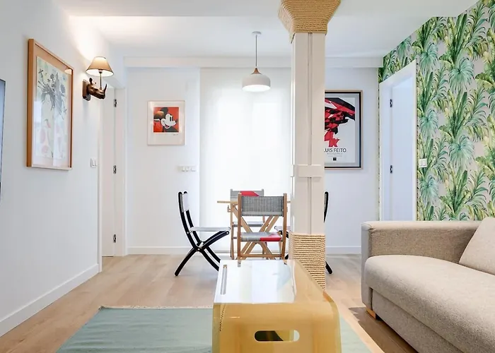 “the Palms” New, Ac, Terrace, Calm Near Old Town * San Sebastián